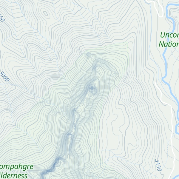 Map of Chimney Rock
