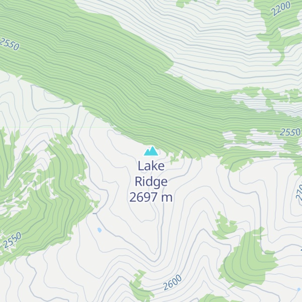 Map of Lake Ridge