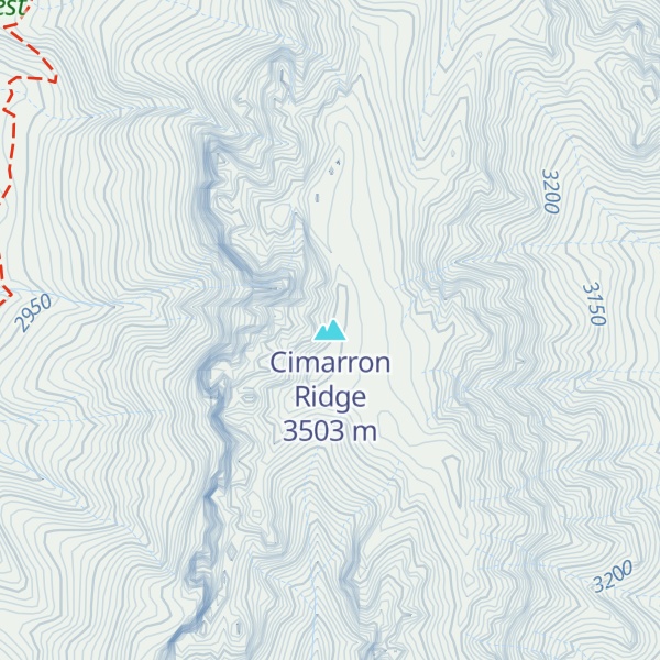 Map of Cimarron Ridge