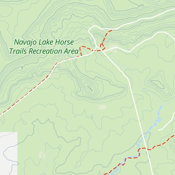 Map of El Gobernador Knob