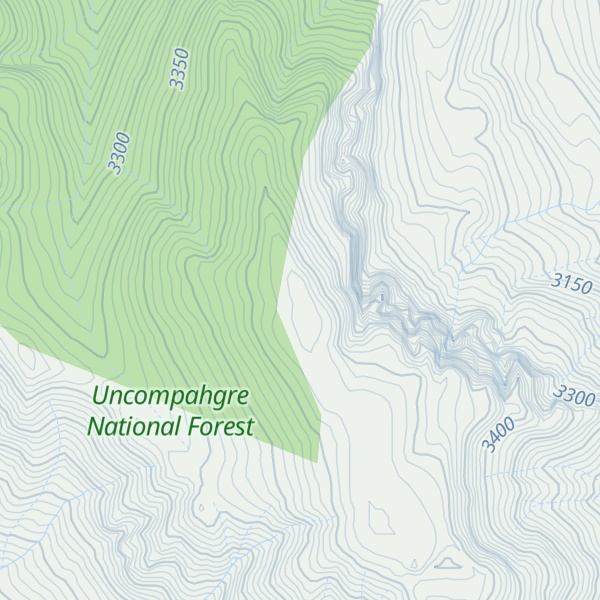 Map of Cimarron Ridge