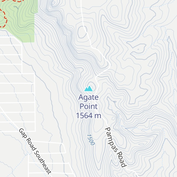 Map of Agate Point