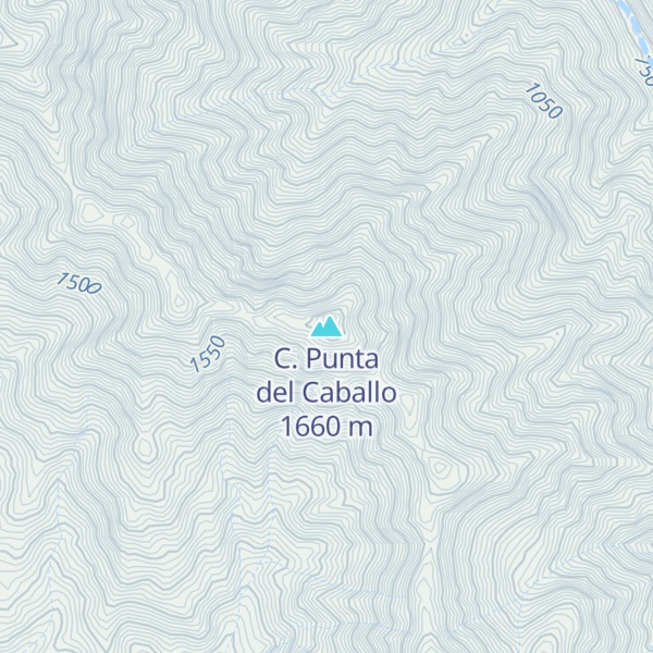 Map of C. Punta del Caballo