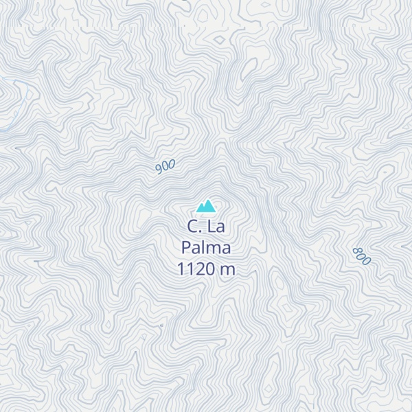Map of C. La Palma