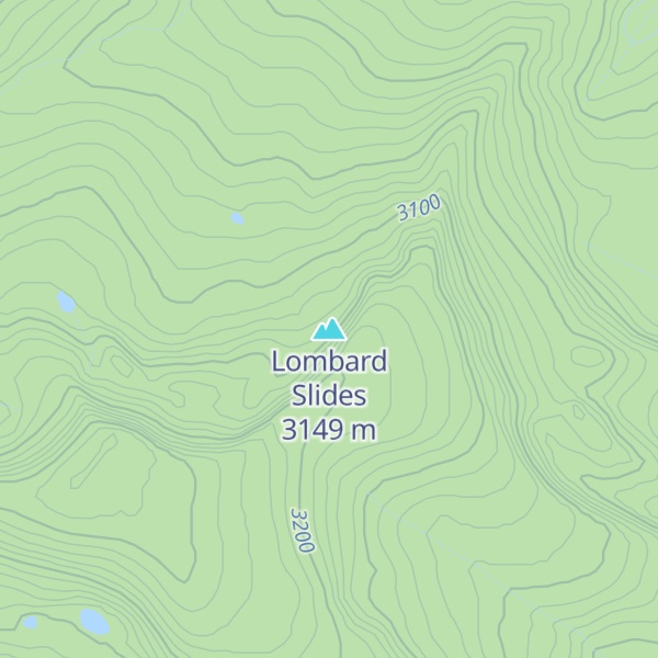 Map of Lombard Slides