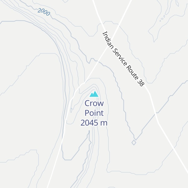 Map of Crow Point