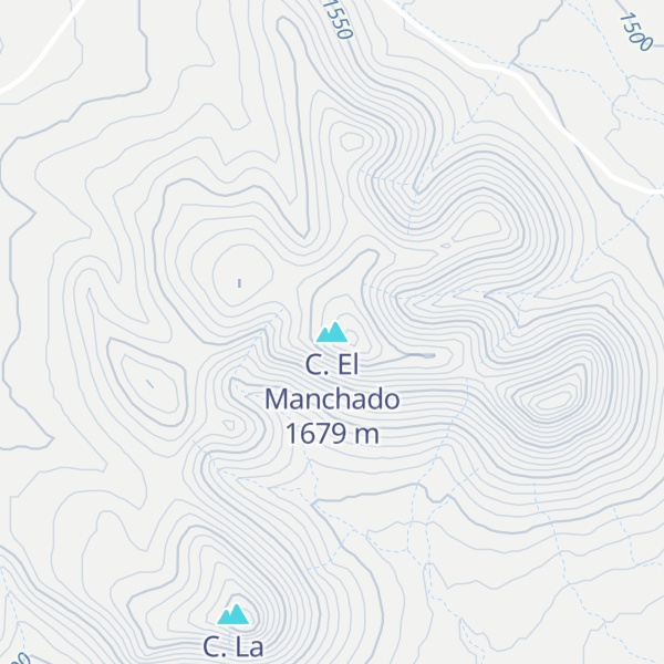 Map of C. El Manchado