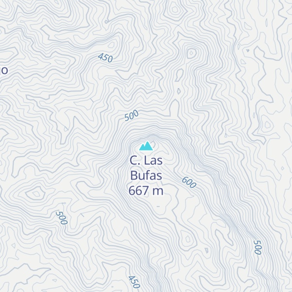 Map of C. Las Bufas