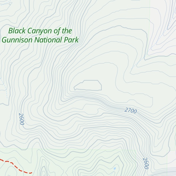 Map of Poison Spring Hill