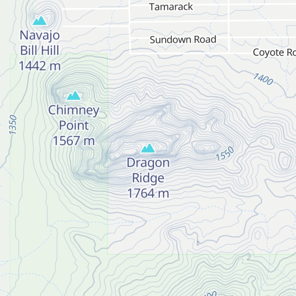 Map of Dragon Ridge