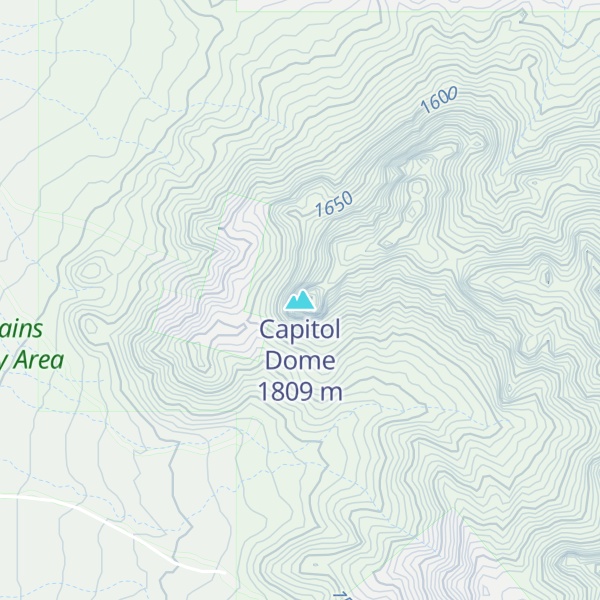 Map of Capitol Dome