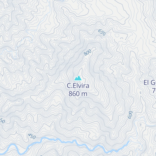 Map of C.Elvira