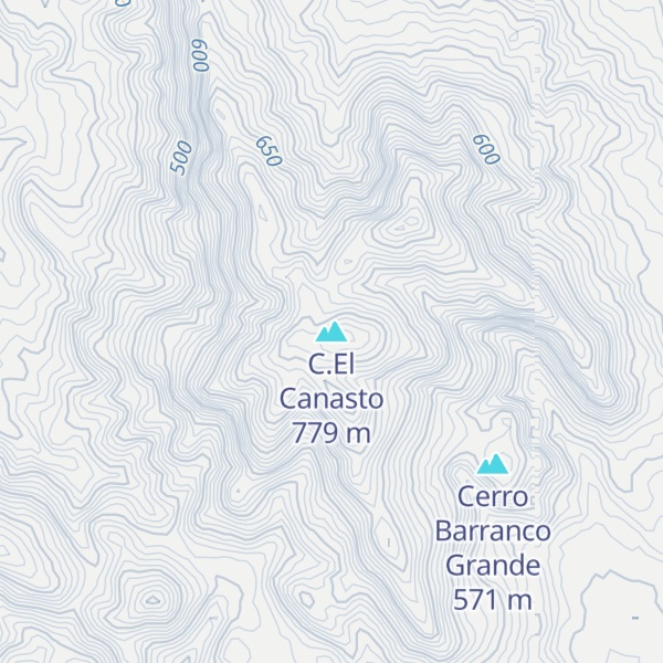 Map of C.El Canasto