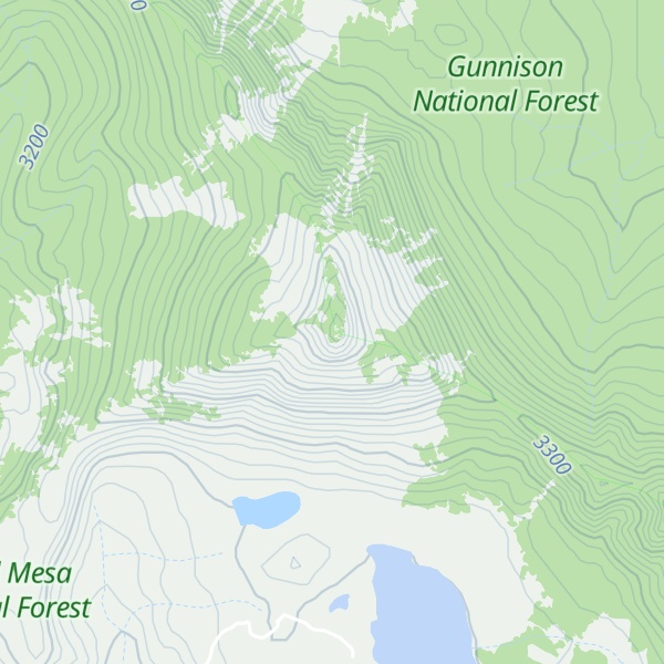 Map of Mount Hatten