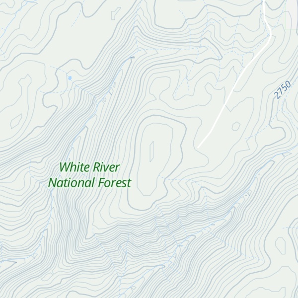Map of Banner Ridge