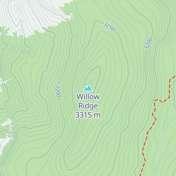 Map of Willow Ridge