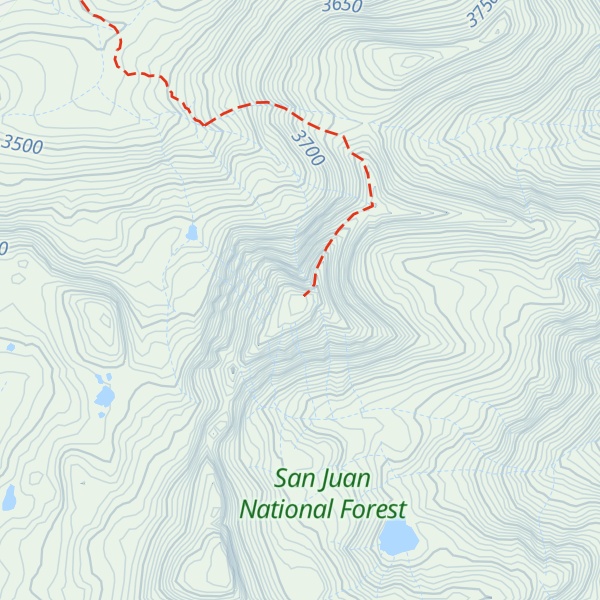 Map of Snowdon Peak