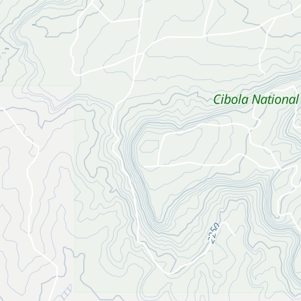 Map of Jesus Mesa