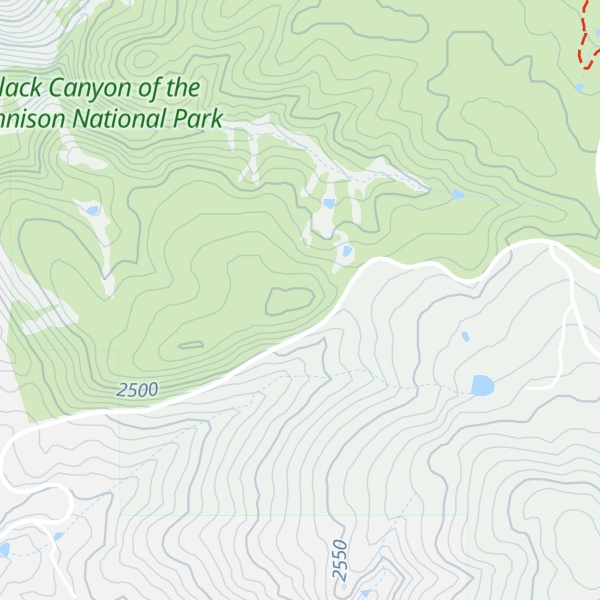 Map of Jones Summit