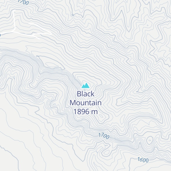 Map of Black Mountain