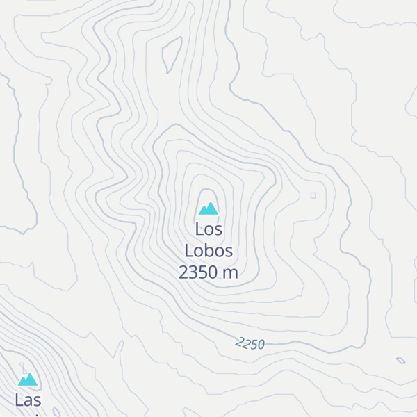 Map of Los Lobos