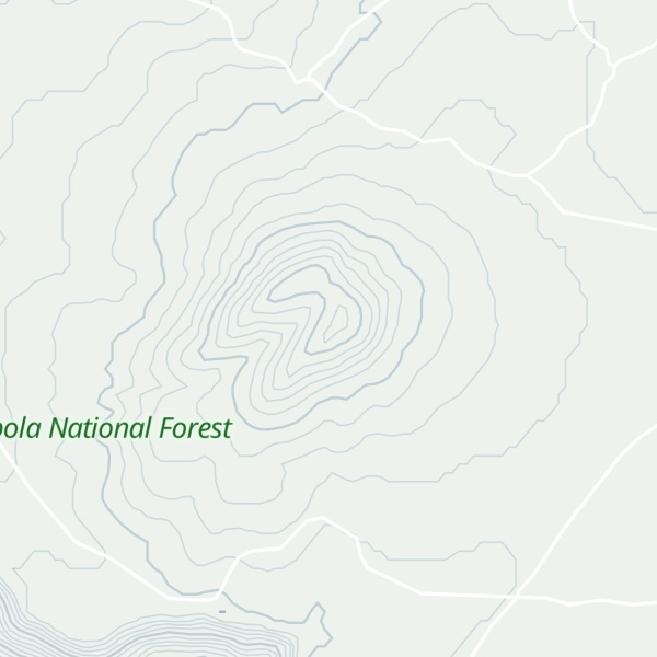 Map of La Jara Mesa