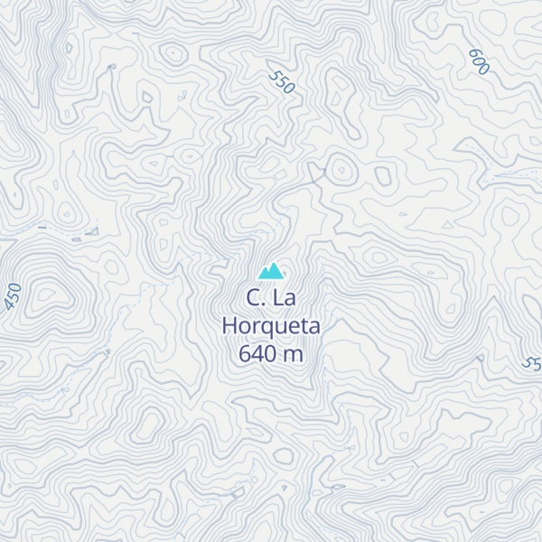 Map of C. La Horqueta