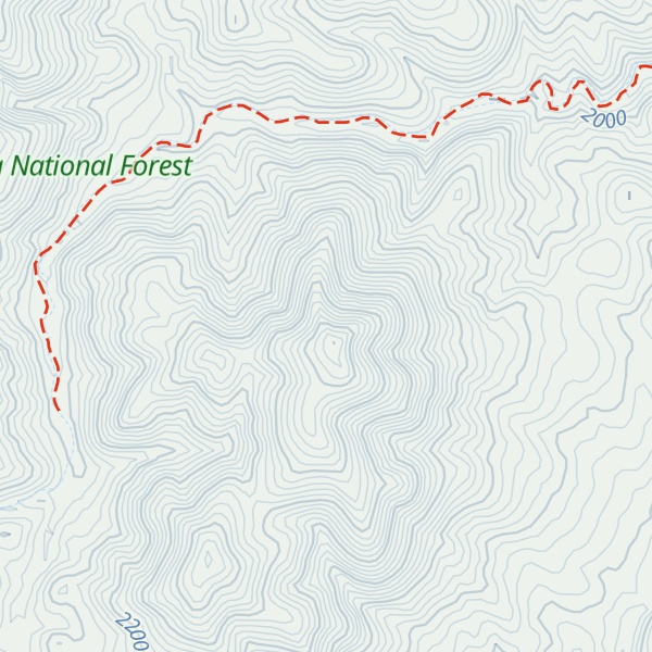 Map of Stoner Mountain