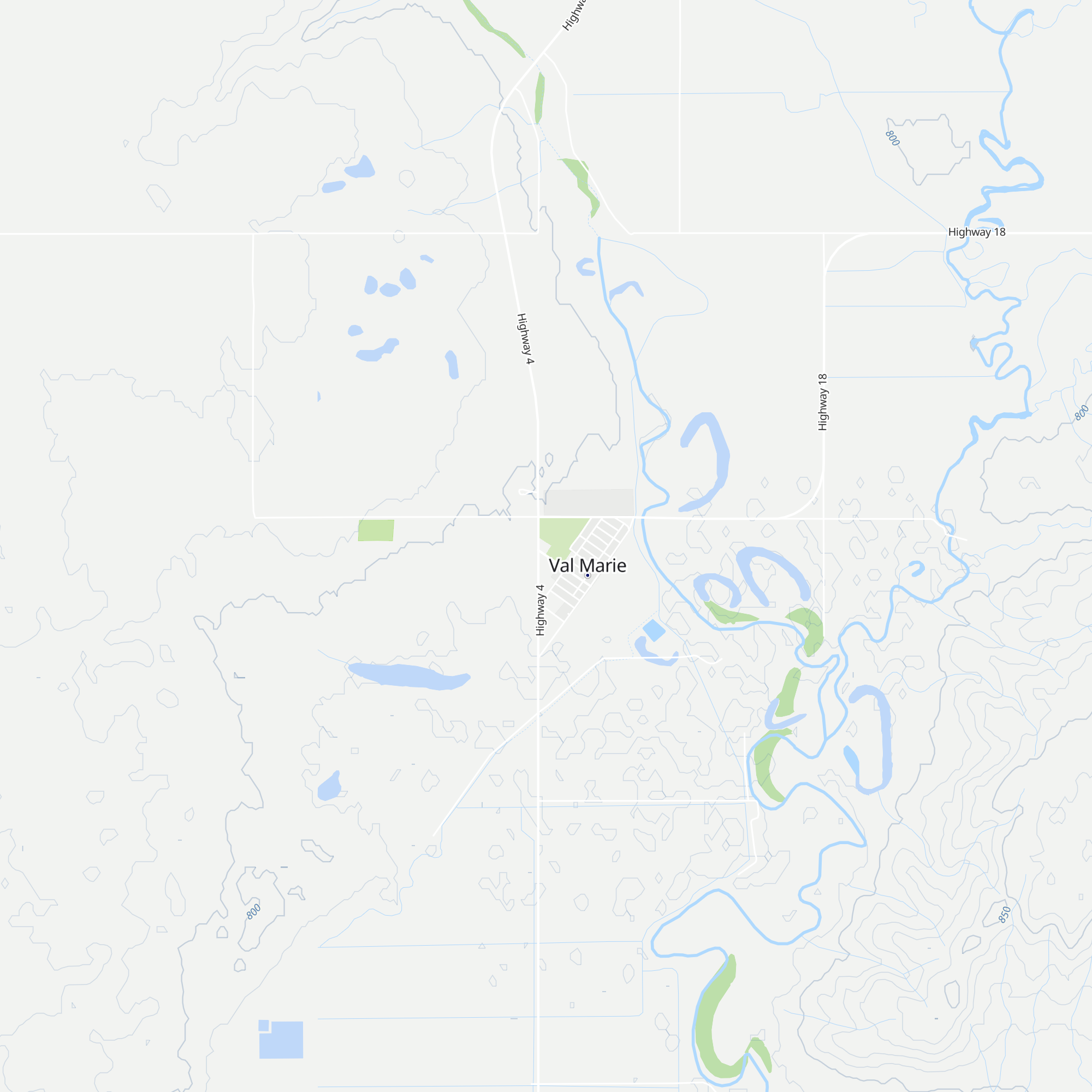 Grasslands National Park Visitor Centre map