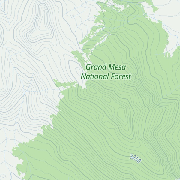 Map of Priest Mountain