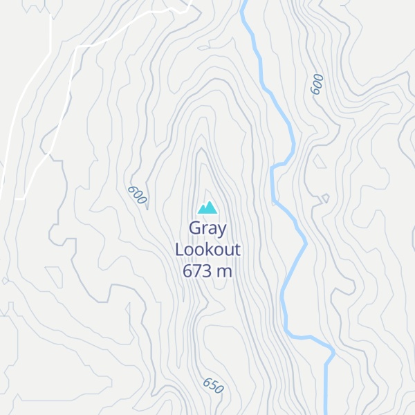 Map of Gray Lookout