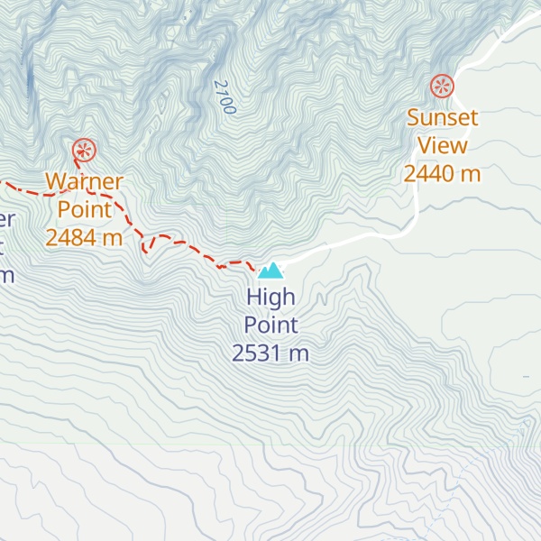 Map of High Point