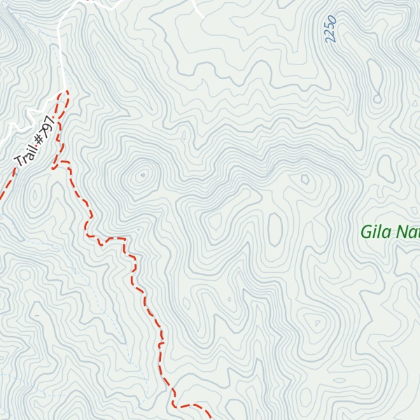 Map of Thompson Cone