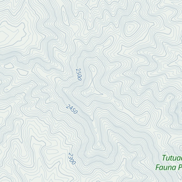 Map of Cerro Grande