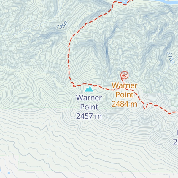 Map of Warner Point