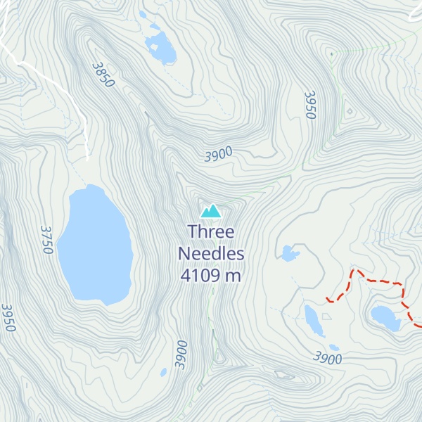 Map of Three Needles