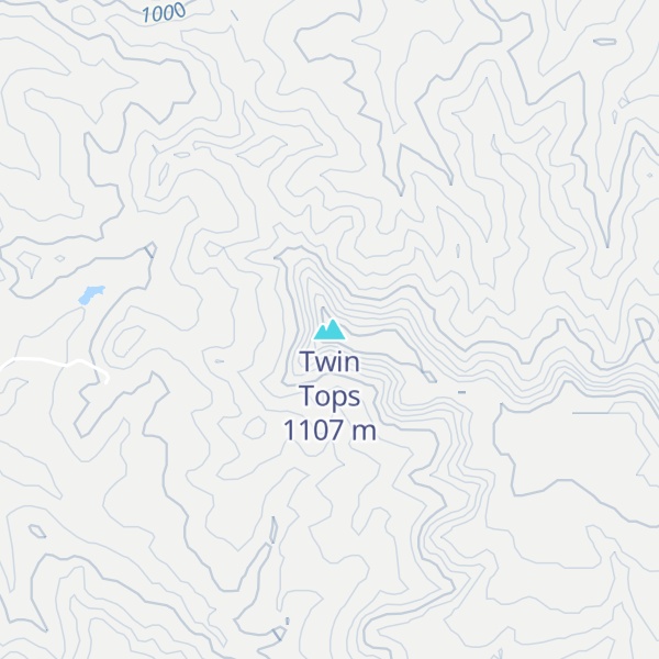 Map of Twin Tops