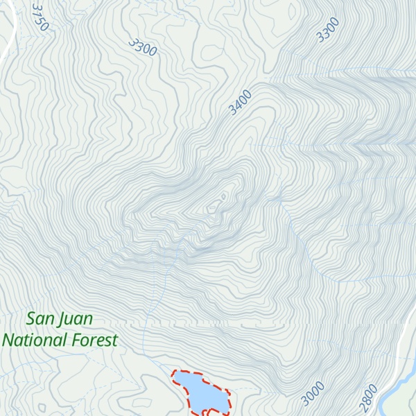 Map of Potato Hill