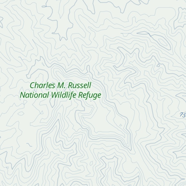 Map of Mickey Butte