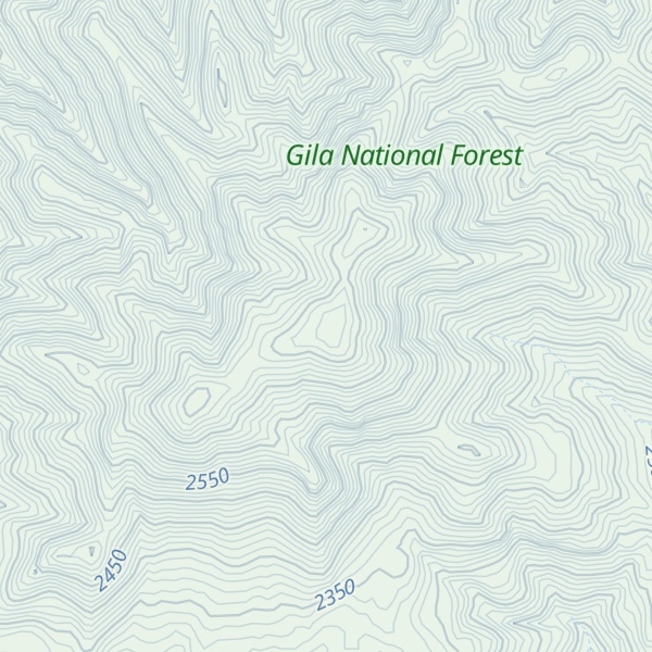 Map of Victorio Park Mountain