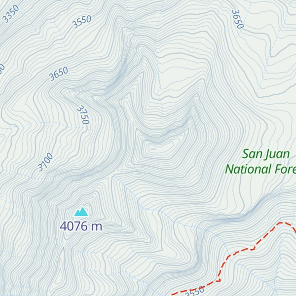 Map of Twin Sisters