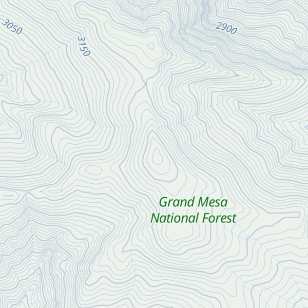 Map of Bald Mountain