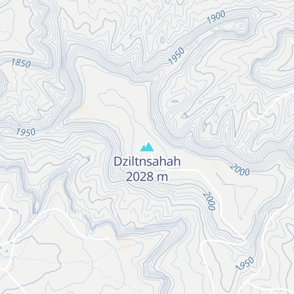 Map of Dziltnsahah