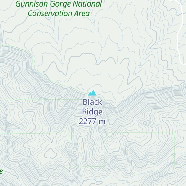 Map of Fruitland Mesa