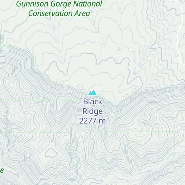 Map of Black Ridge