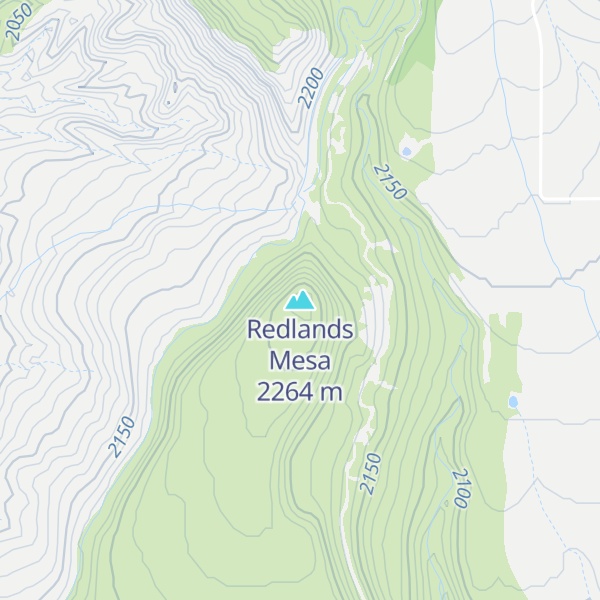 Map of Redlands Mesa