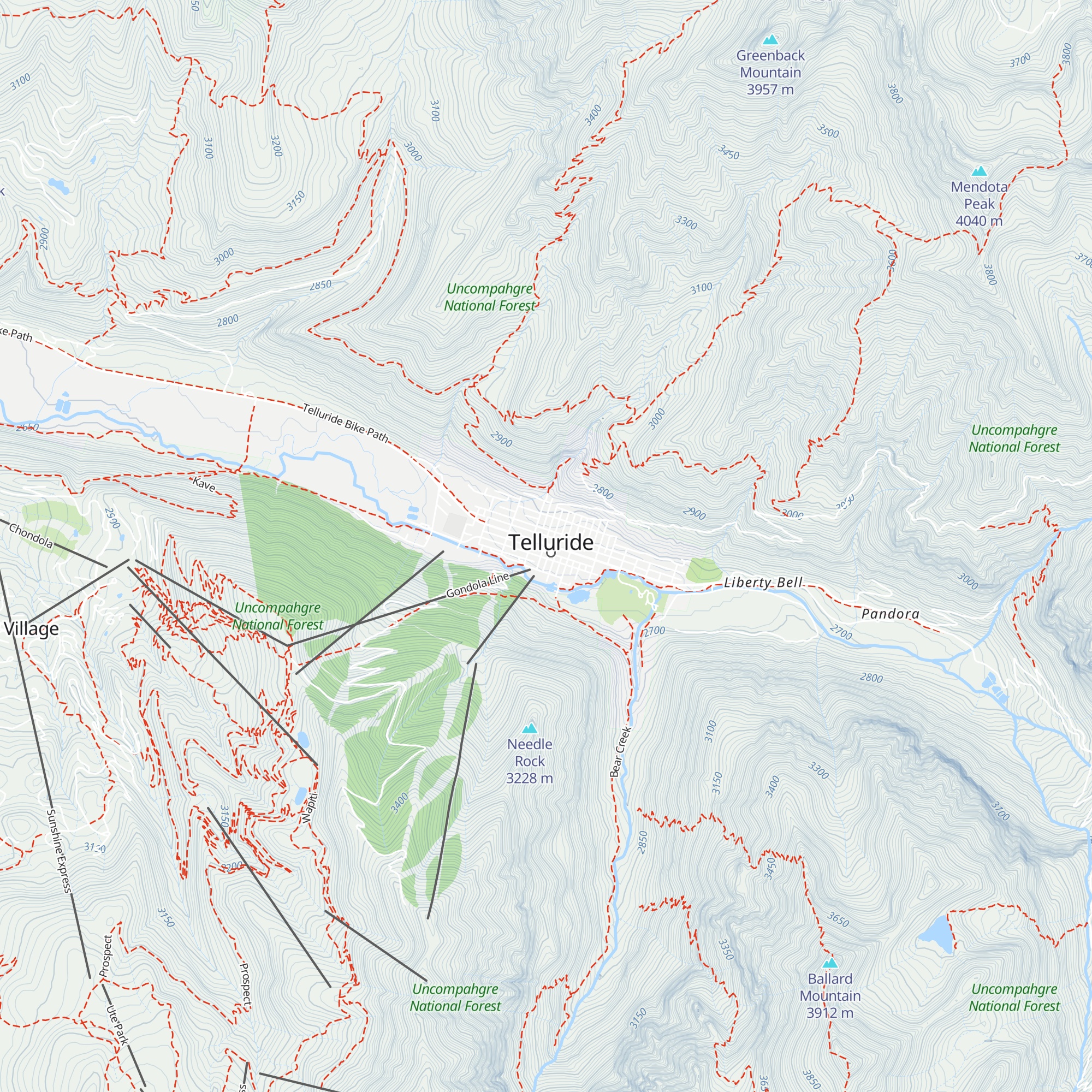Visitors Center map
