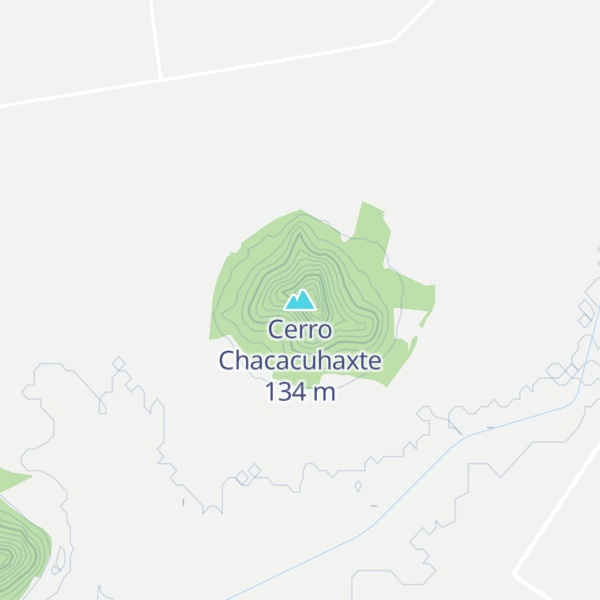 Map of Cerro Chacacuhaxte