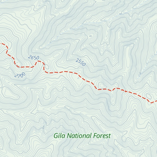 Map of Spud Patch Ridge