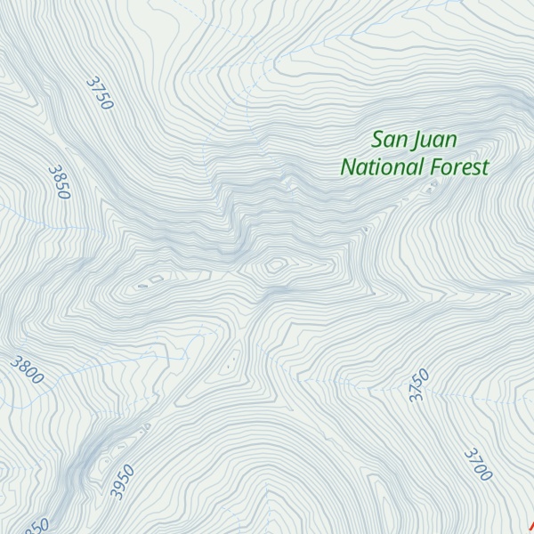 Map of Rolling Mountain